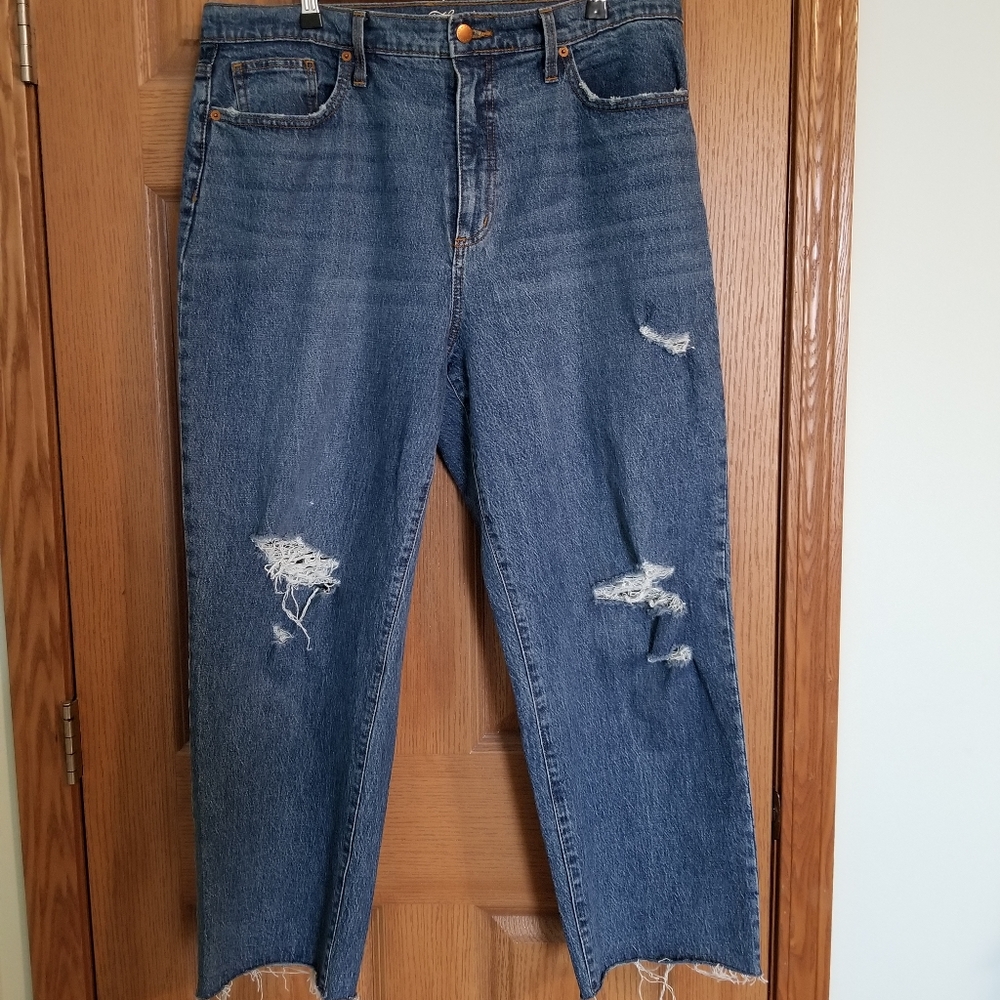 Universal thread high rise straight Jeans